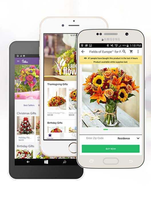 1800flowers Mobile And Flower Apps For Ios And Android
