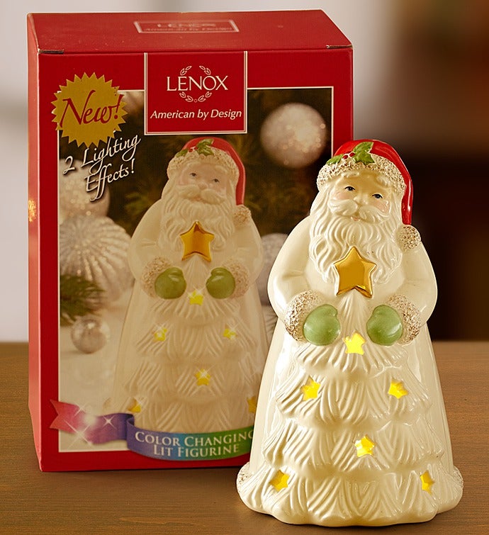 Santa's Sparkle Figurine by Lenox®