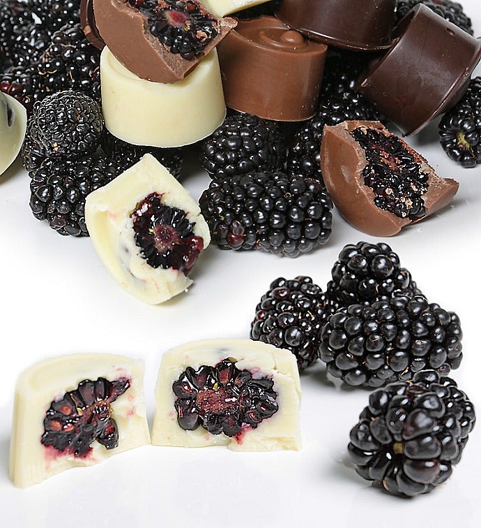 Fresh Belgian Chocolate Covered Blackberries
