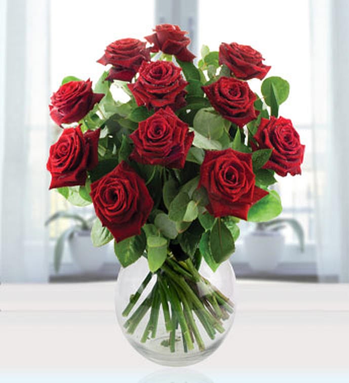 Twelve Red Roses