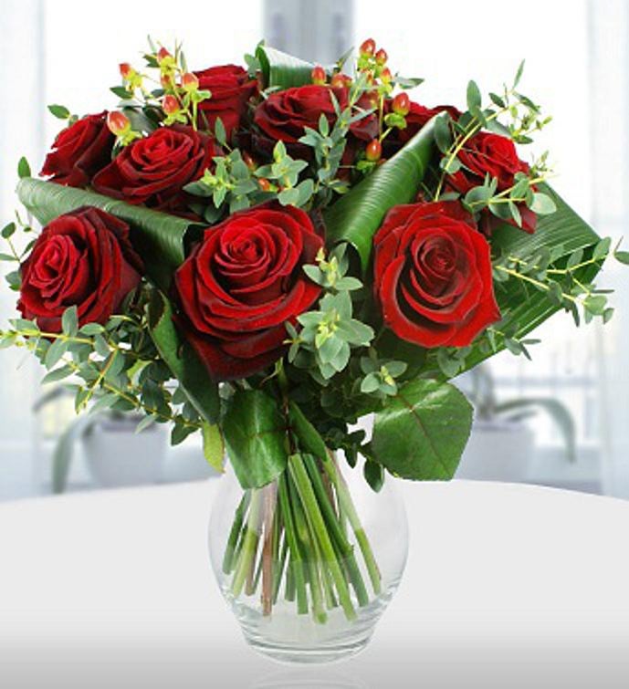 Twelve Red Roses