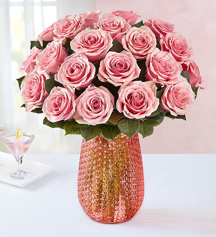 Pink Petal Roses, 12-24 Stems