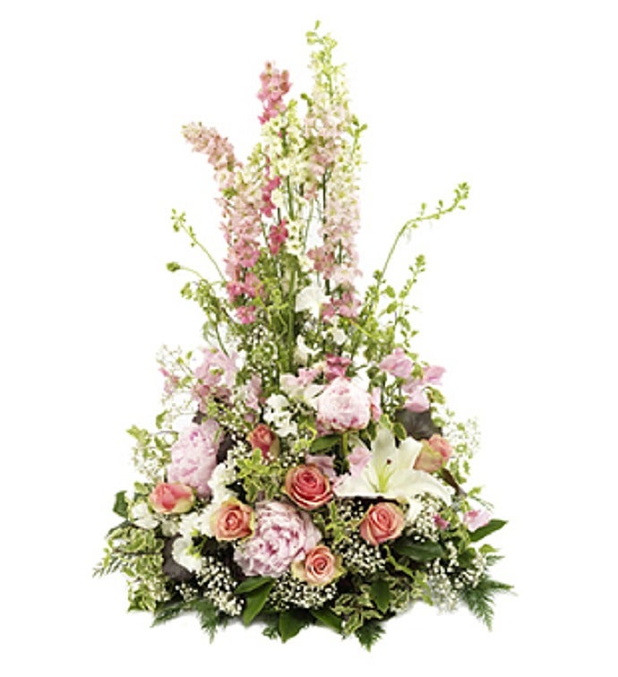 Beautiful Pink Funeral Arrangement