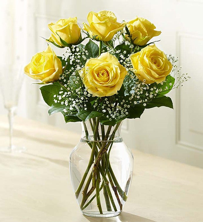 Love's Embrace™ Roses – Yellow