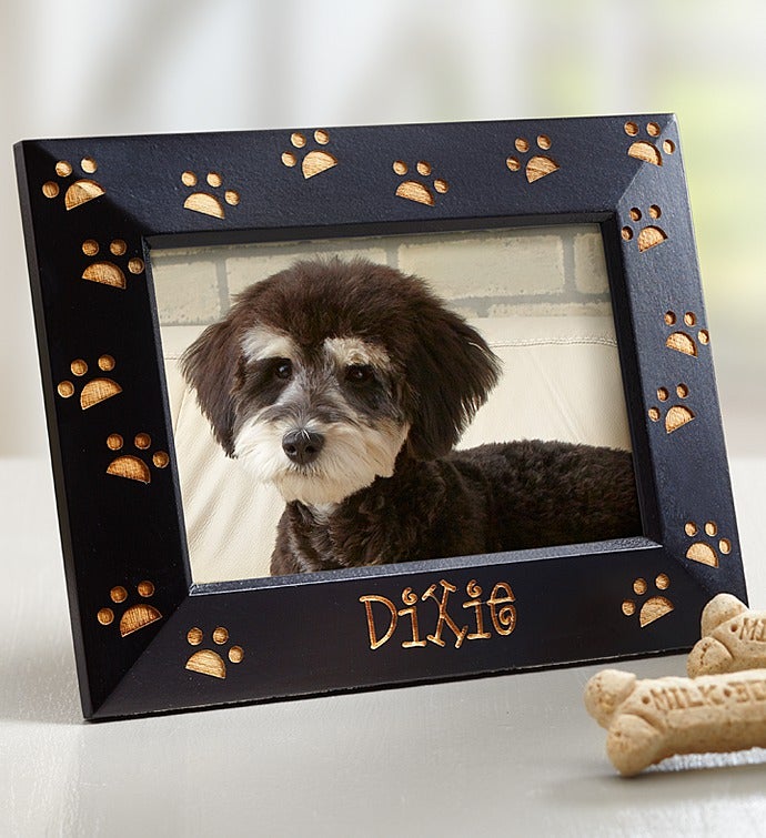 Personalized Paw Print Pet Frame