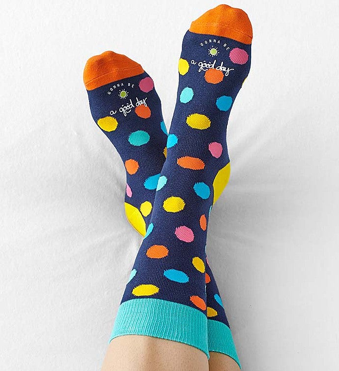 Good Day™ Polka Dot Socks for Women