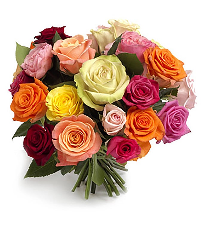 Cheerful Mixed Roses