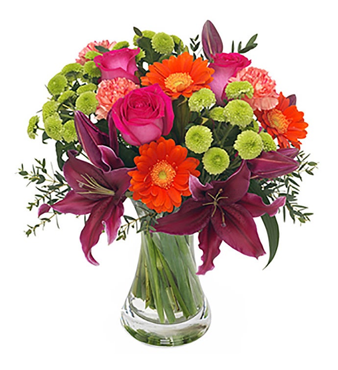 Florist Design   A Bouquet in Mixed Colors