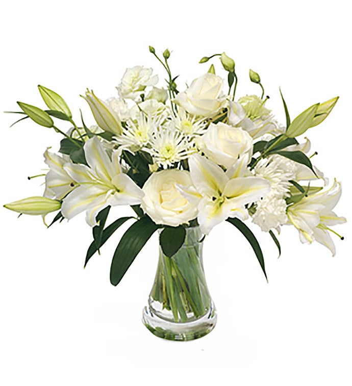 Florist Design   A Bouquet in White