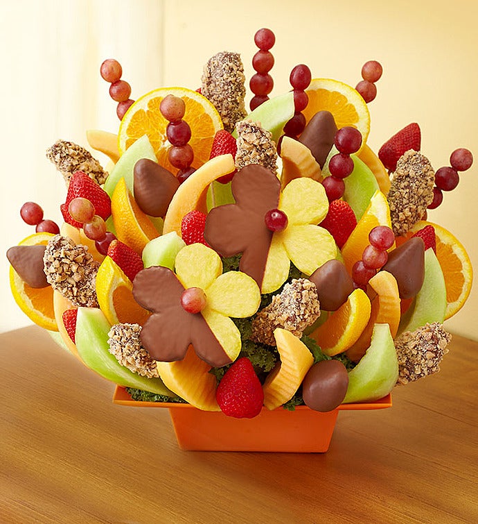 Generous Chocolate and Fruit Tray