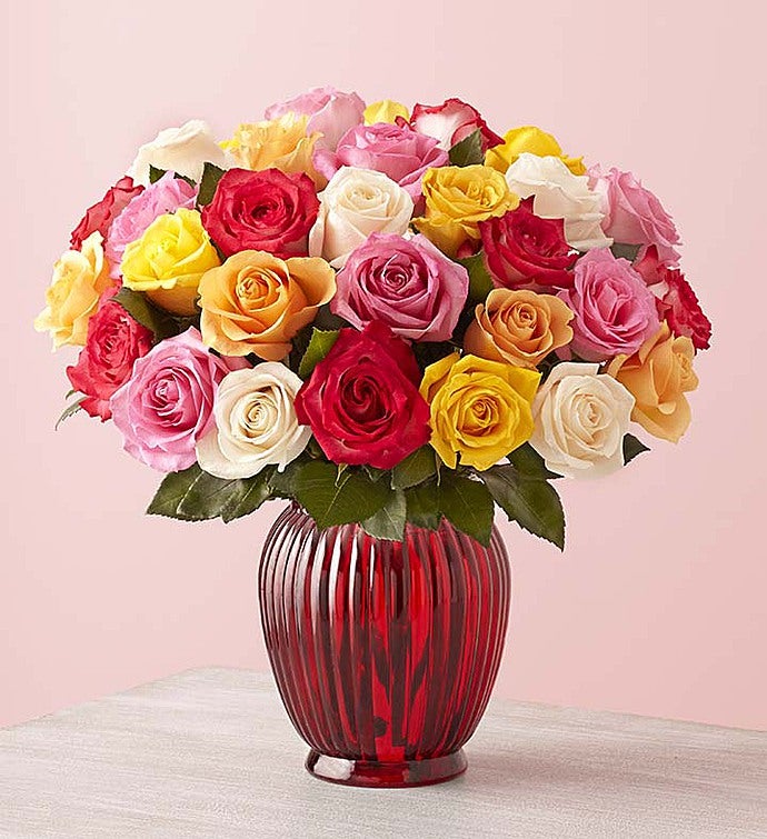Assorted Roses, 36 Stems