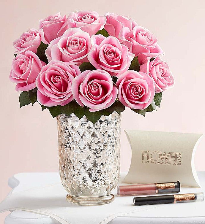 Blush & Bloom by FLOWER + Free Lip Makeup Set