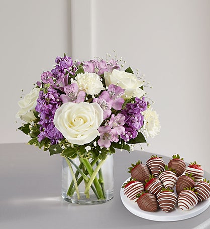 Lovely Lavender Medley™ with Strawberries