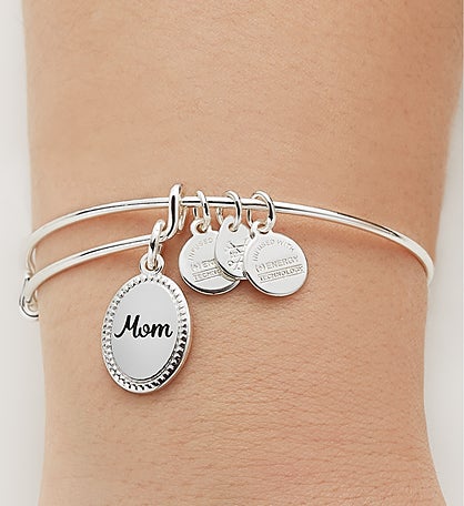 Alex & Ani Because I Love You Mom Bangle