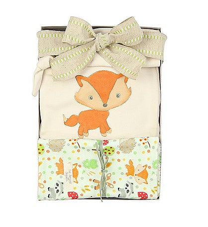 I've Arrived Organics Baby Gift Box Fox