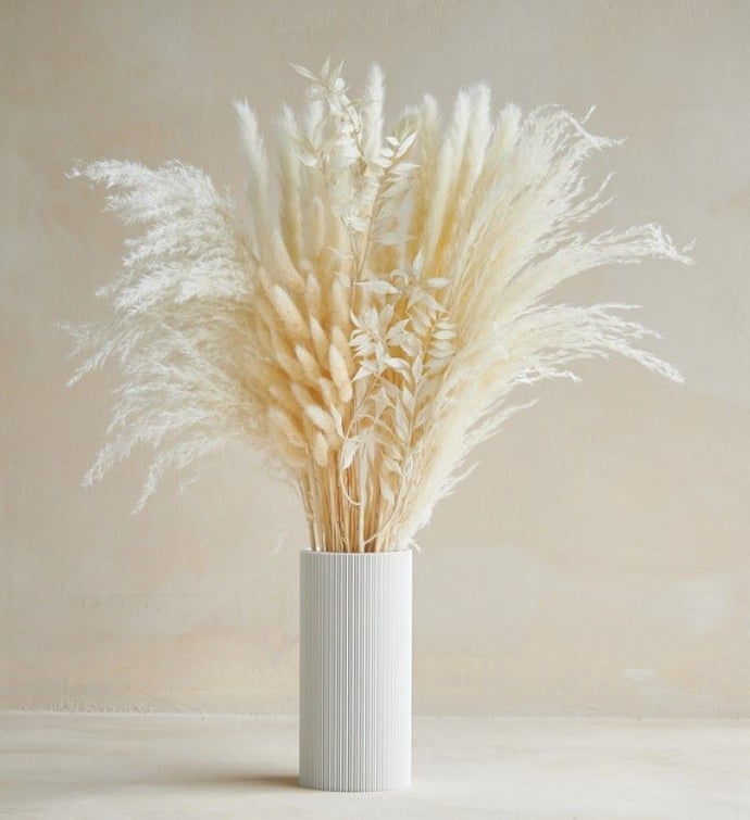 Ivory Pampas Set