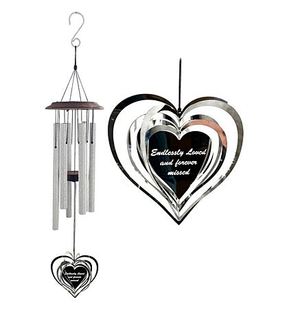 "Endlessly Loved & Forever Missed" Wind Chime