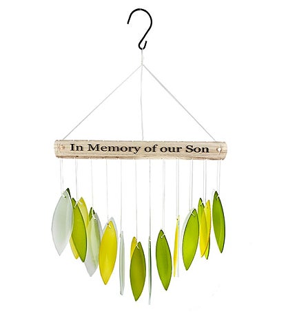 In Memory Of Our Son Stained Glass Suncatcher