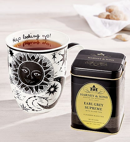 Keep Looking Up Dreamy Night Mug & Soothing Tea