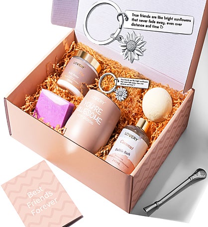 Best Friends Handmade Spa Gift Set 9 Piece