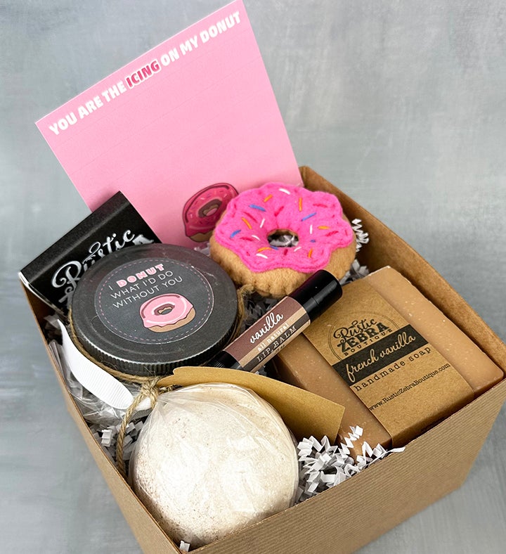 Icing on My Donut Succulent Spa Gift Box
