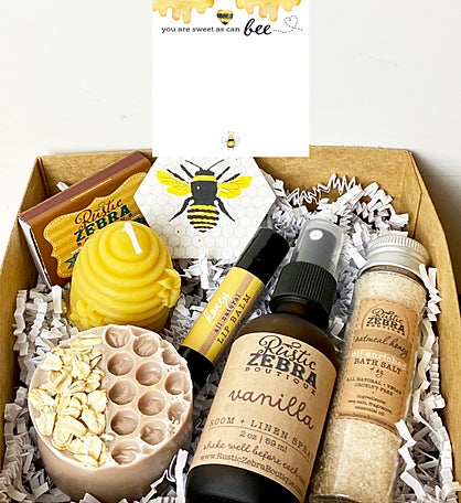 Bee Gift Box With Flower Seeds