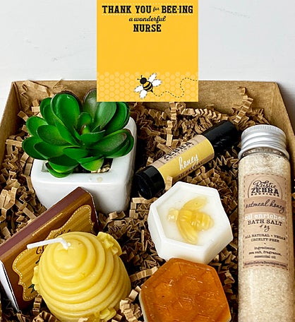 Thank You For Bee-ing A Nurse Gift Box