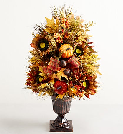 Autumn Foliage Tree With Lights- 26"