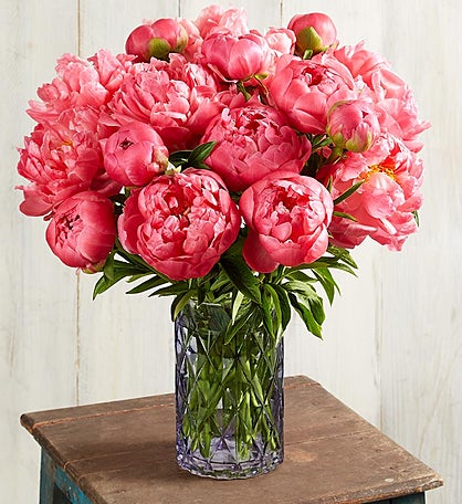 Charming Coral Peony Bouquet™