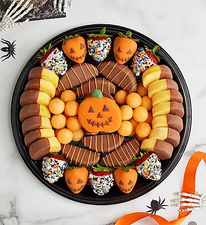 Halloween Dipped Fruit Platter