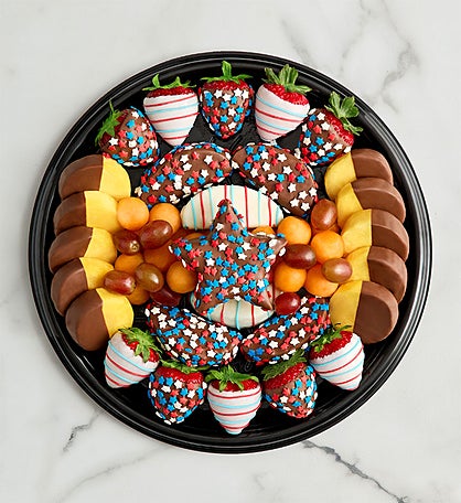Perfectly Plated™ Americana Dipped Fruit Platter