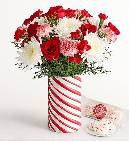 Peppermint Twist Festive Holiday Bouquet™