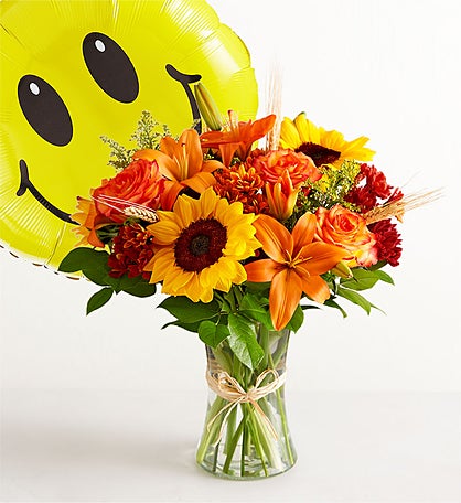 Fields Of Europe® For Fall with Jumbo Smile Mylar