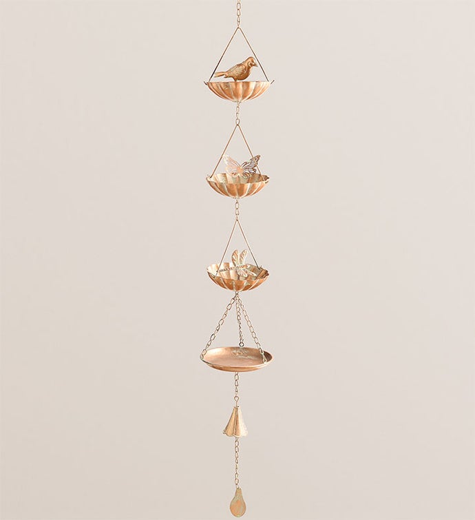 Copper Bird Rain Catcher 48"