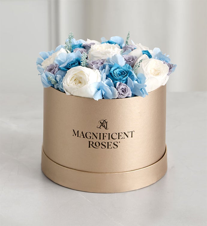 Magnificent Roses® Preserved Winter Whimsy