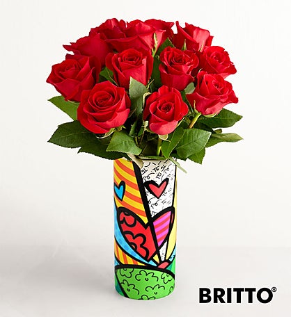 BRITTO® Heartburst Bouquet