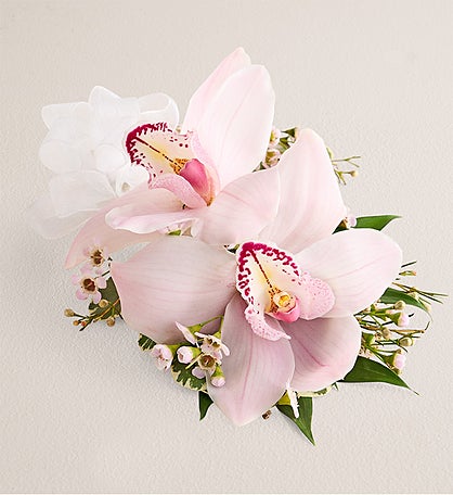 Pink Cymbidium Orchid Corsage