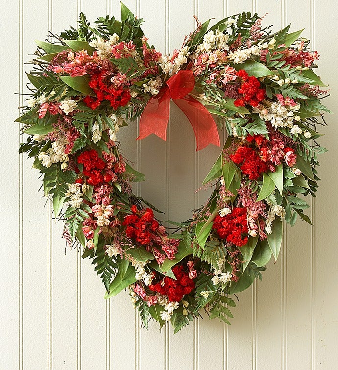 Preserved Sympathy Heart Wreath   16"D