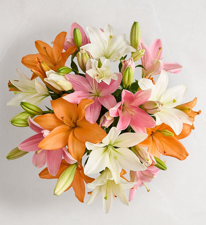 Vibrant Summer Lily Bouquet