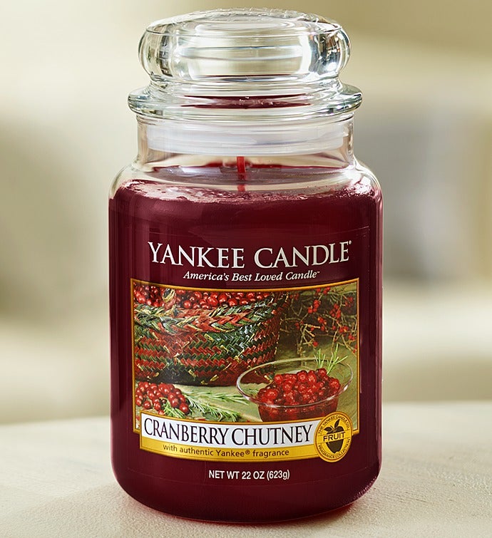 Cranberry Chutney Yankee Candle® Jar