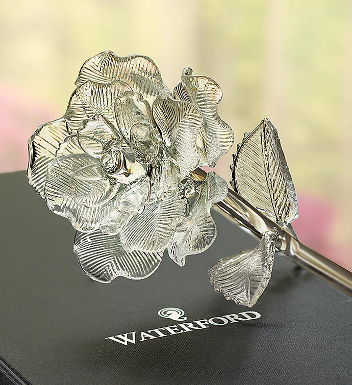 Waterford® Glass Rose from