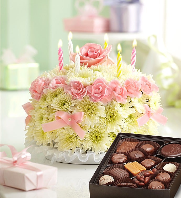 Birthday Flower Cake® with Free Chocolate
