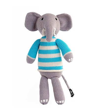 Elephant In Sweater, Blue