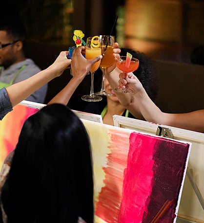 Paint & Sip Pass For The Original Paint Nite