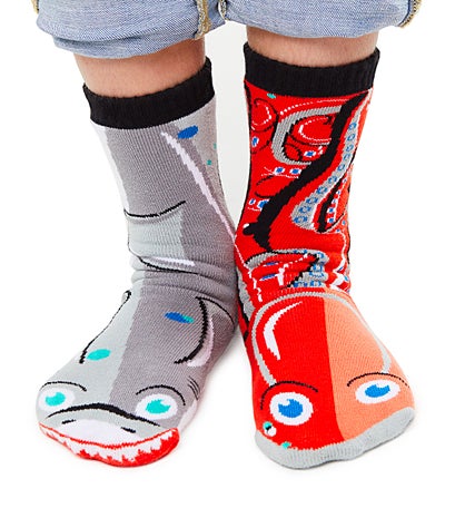 Shark & Octopus Pals Socks