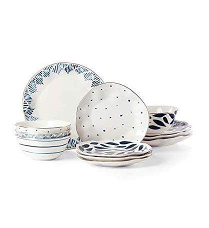 Lenox Blue Bay 12-piece Dinnerware Set