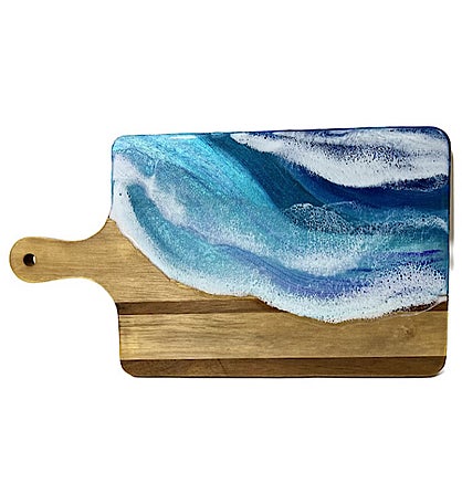 Hand-painted Seascape Cutting Board