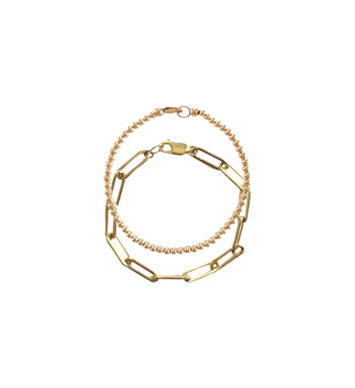 14k Gold Filled Bracelet Gift Set