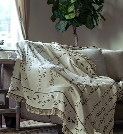 Amazing Grace Sympathy Blanket