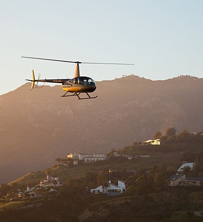 Evening Hollywood Helicopter Tour